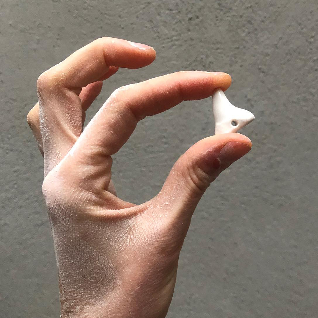 Fèves en porcelaine pour la boulangerie Pinpin